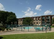 Thumbnail 6 of 11 - Woodland North Apartments pool summer