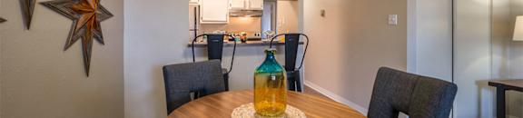 Furnished Dining Room