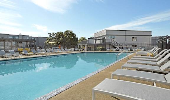 Swimming Pool at Halsey Flats, Louisville, KY, 40207