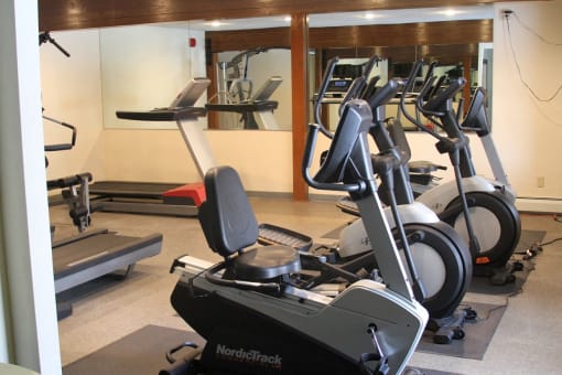Woodland North Apartments fitness center
