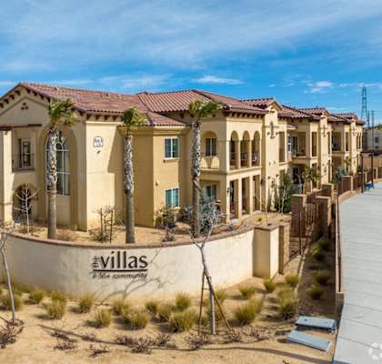 a rendering of the villa villas apartments