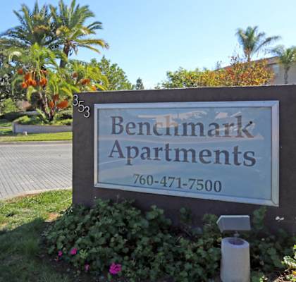 Drive-by view of property sign