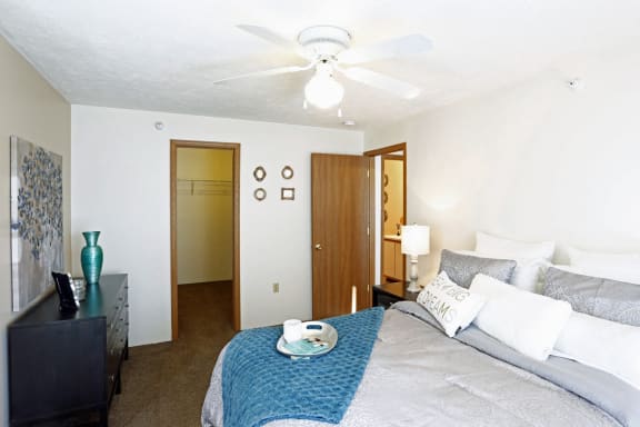 Master Bedroomat McClellan Estates III Apartments , Marshall, 49068