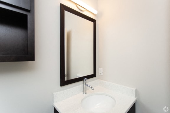 The Drake Bathroom  at The Flats on Houk, Ohio