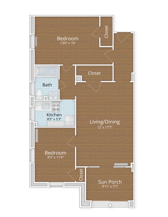 Washington, DC Studio, 1 & 2Bedroom Apartments Chalfonte