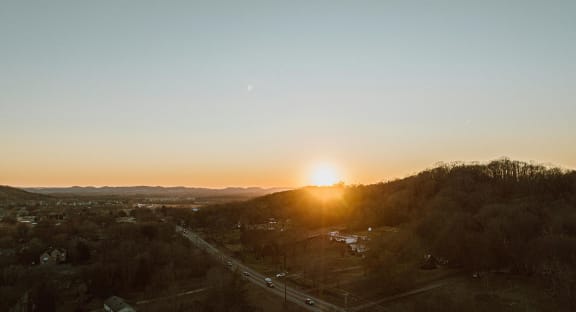 Sunrise Over Franklin
