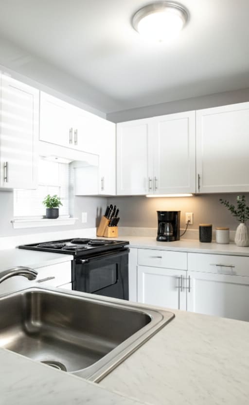 Stainless Sink at CenterPointe Apartments & Townhomes, New York, 14424