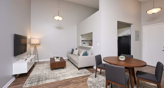 Dining And Living Area at CenterPointe Apartments & Townhomes, Canandaigua, NY