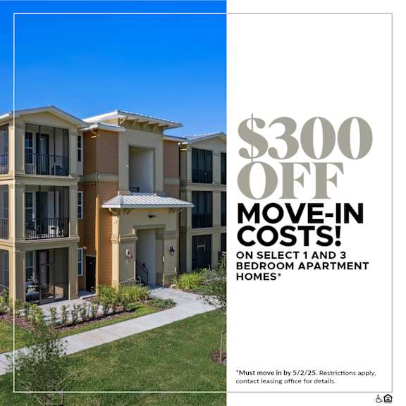 300 off move in costs in select and 3 bedroom apartment homes