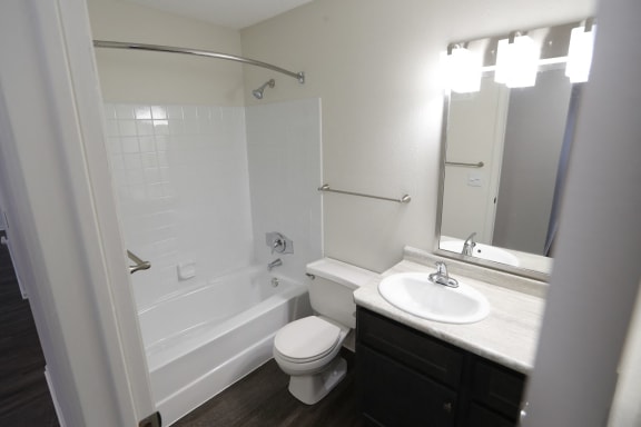 bathroom and shower
