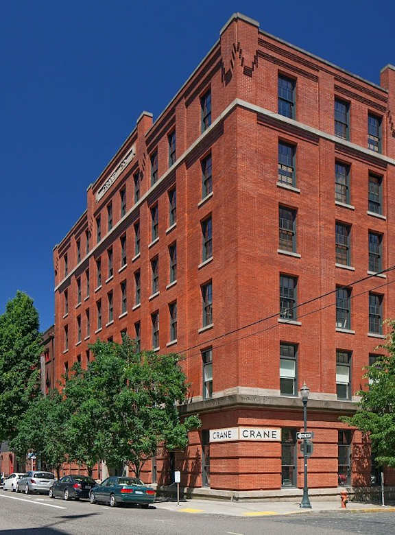 Crane Flats and Lofts in Portland, Oregon Exterior