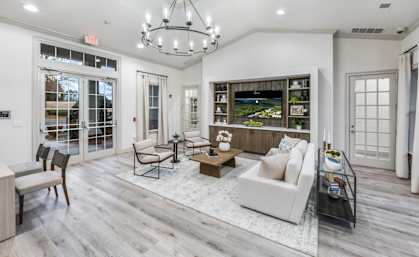 Modern Living Room At The Dawson Cartersville in Cartersville, GA, 30121