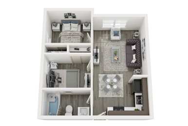 2 bed 2 bath A at The Vine on 8th, Nevada, 89101