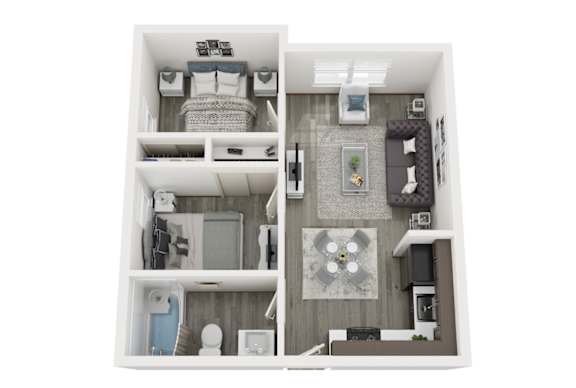 2 bed 2 bath A at The Vine on 8th, Nevada, 89101