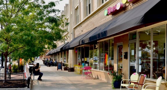 Neighborhood shopping at Integrity Gold Coast Apartments, Lakewood