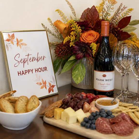 A table set for a meal at Campus Commons Senior Living, Sacramento