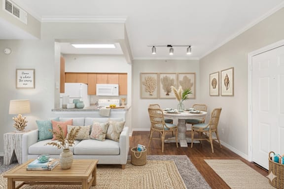 Main Living Room at Villas at Bon Secour Apartments, Alabama