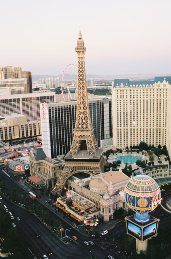 View of Las Vegas Strip at Lyric Apartments, Nevada, 89183