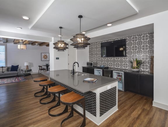 Clubhouse With Catering Kitchen at Rio Lofts, Texas