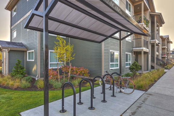 Bike Racks at GATEWAY BY VINTAGE, Spanaway, WA 98387