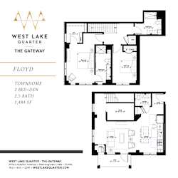 Floyd Floor Plan at The Gateway at West Lake Quarter, Minnesota