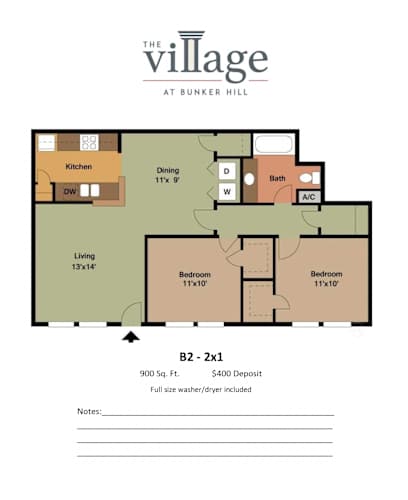 Floor Plan  at The Village At Bunker Hill, Texas