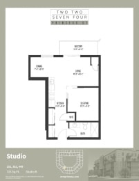 Studio B at 2274 Princess St., Kingston, ON
