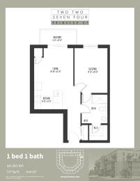 Unit 1H at 2274 Princess St., Kingston