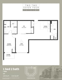 Unit 2Q BF at 2274 Princess St., Ontario