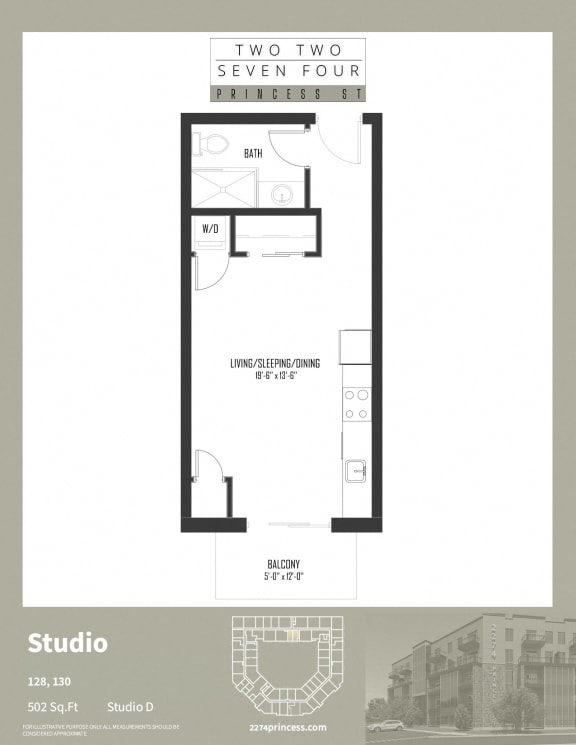 Studio D at 2274 Princess St., Ontario, K7M 3G4