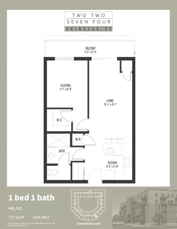 Unit 1Bc2 at 2274 Princess St., Kingston, K7M 3G4