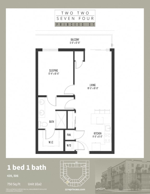 Unit 1Ea2 at 2274 Princess St., Kingston, ON