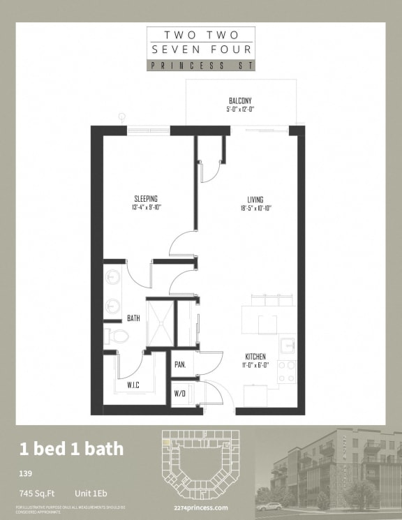 Unit 1Eb at 2274 Princess St., Kingston, K7M 3G4