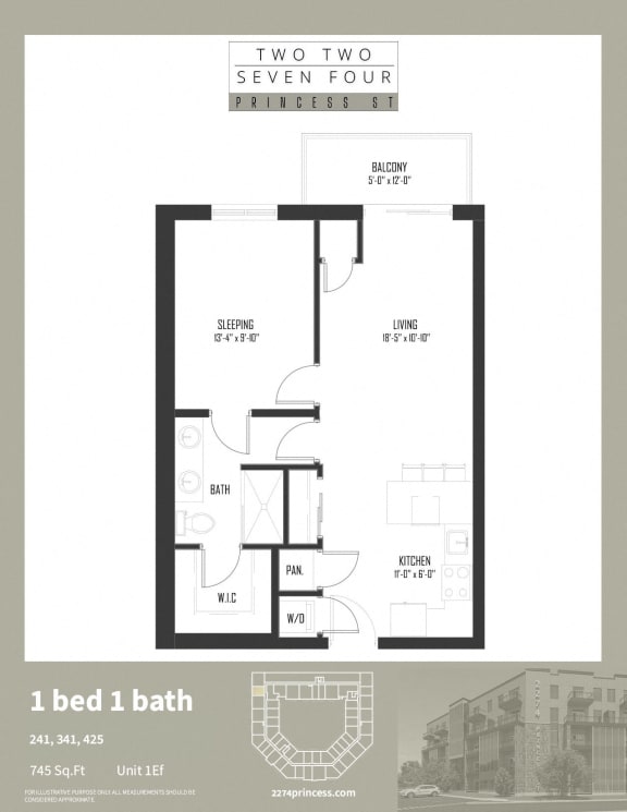 Unit 1Ef at 2274 Princess St., Kingston, Ontario