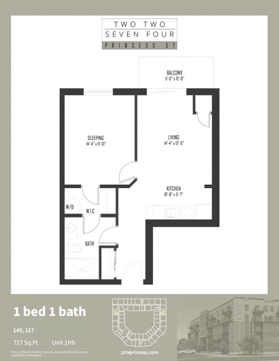 Unit 1Hb at 2274 Princess St., Ontario