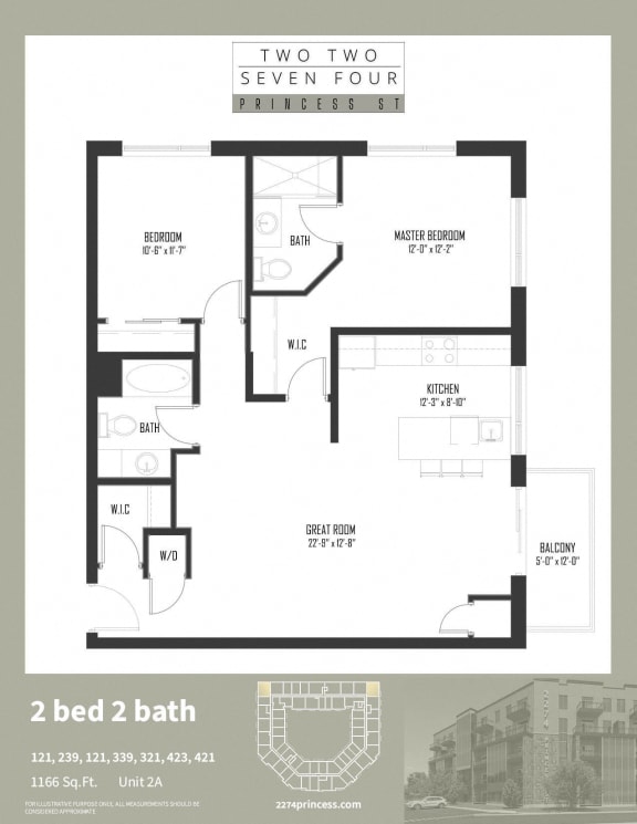 Unit 2A at 2274 Princess St., Kingston