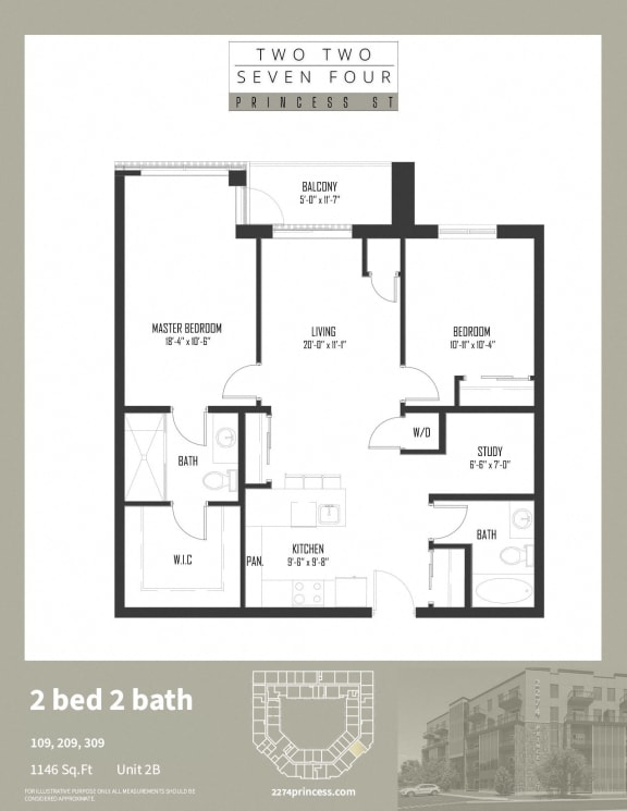 Unit 2B at 2274 Princess St., Kingston, K7M 3G4