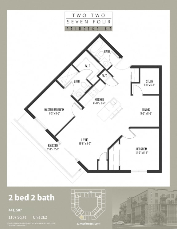 Unit 2E2 at 2274 Princess St., Ontario