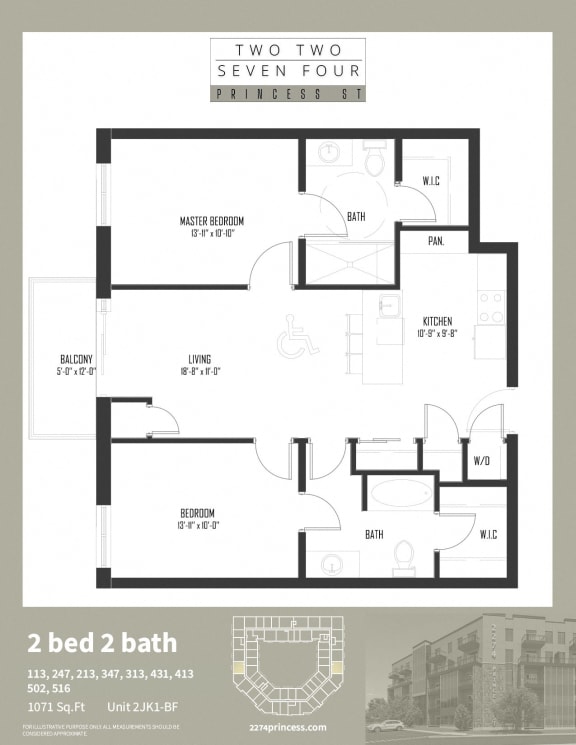 Unit 2JK1 BF at 2274 Princess St., Kingston, ON