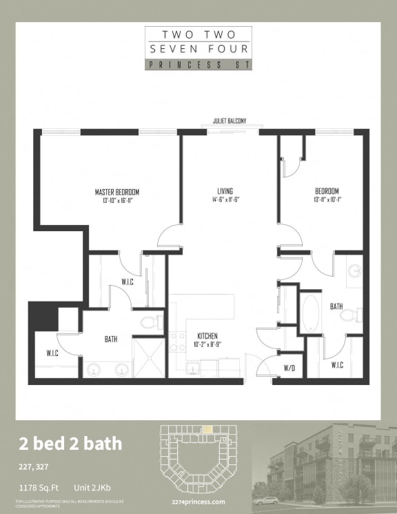Unit 2JKb at 2274 Princess St., Ontario