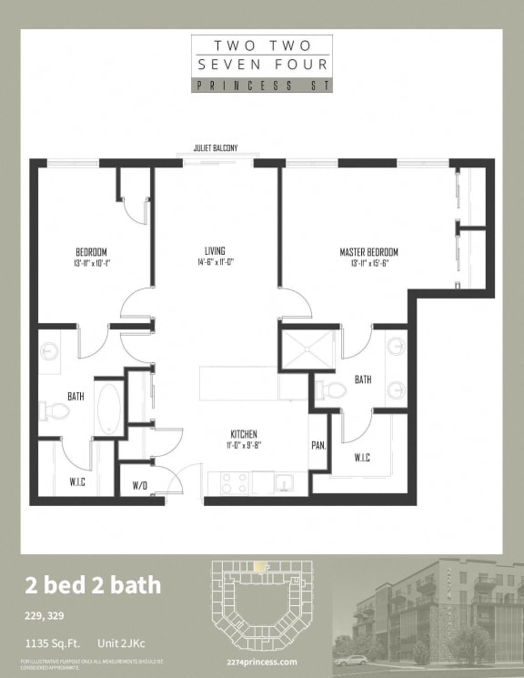 Unit 2JKc at 2274 Princess St., Ontario, K7M 3G4