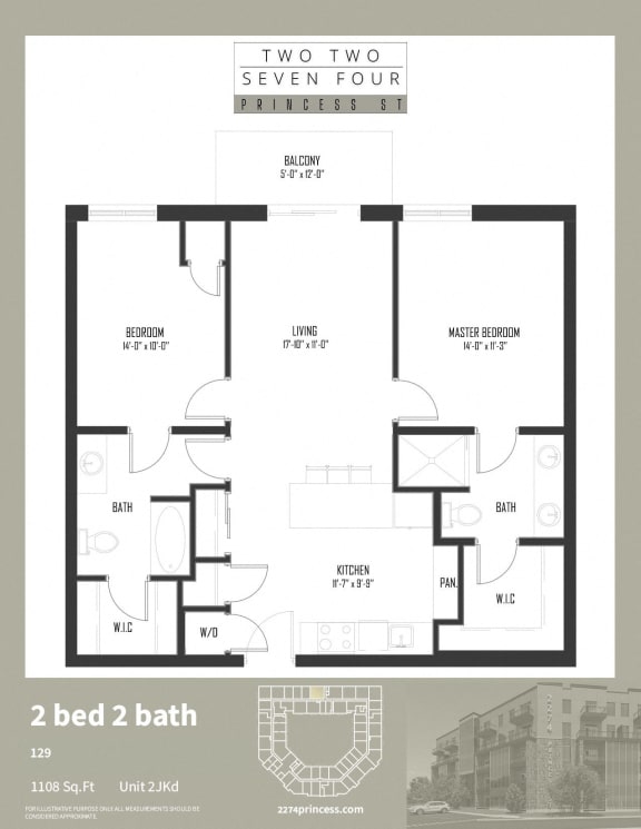 Unit 2JKd at 2274 Princess St., Ontario