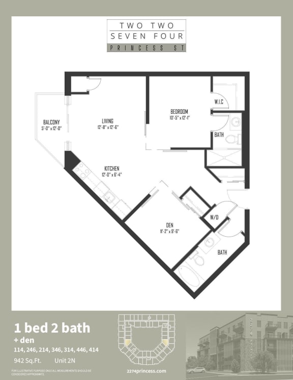 Unit 2N at 2274 Princess St., Kingston, K7M 3G4