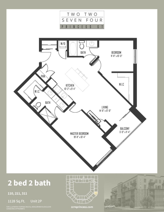 Unit 2P at 2274 Princess St., Kingston