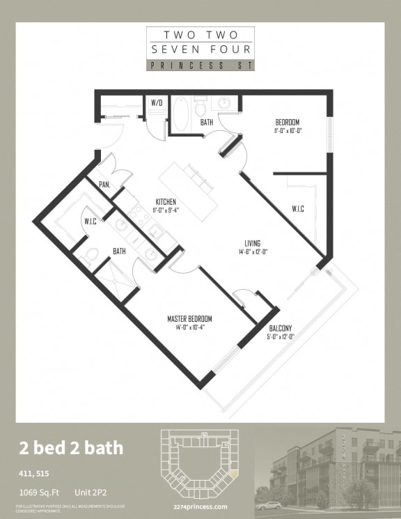 Unit 2P2 at 2274 Princess St., Kingston, Ontario
