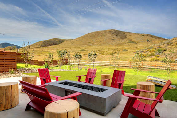Outdoor Patio at Aurum, Colorado, 80401