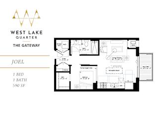 Joel Floor Plan at The Gateway at West Lake Quarter, Minnesota, 55416
