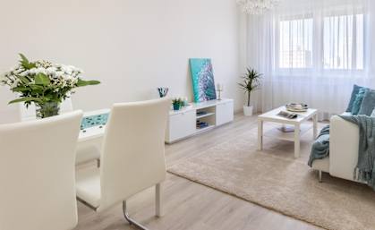 Sample living room layout illustrating a comfortable and inviting interior space.