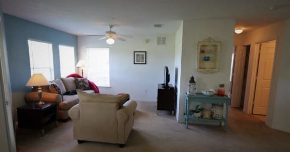 Academy Village Apartments Living Room Area