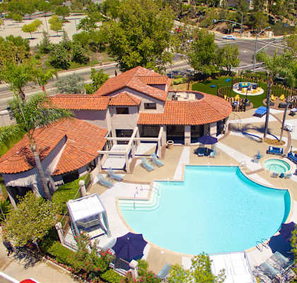a view of the pool at the resort at reunion